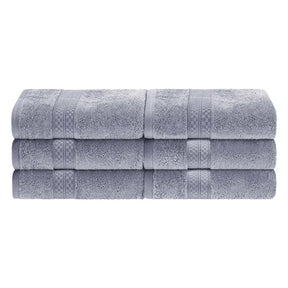 Rayon from Bamboo Ultra-Plush Heavyweight 6 Piece Hand Towel Set