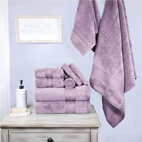 Turkish Cotton Assorted 9 Piece Towel Set