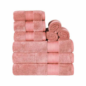 Turkish Cotton Assorted 9 Piece Towel Set