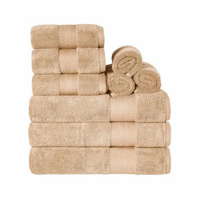 Turkish Cotton Assorted 9 Piece Towel Set