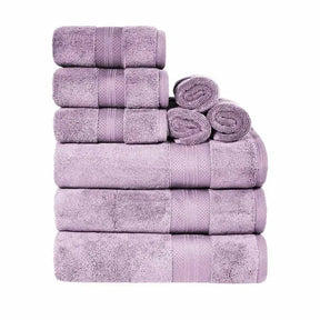 Turkish Cotton Assorted 9 Piece Towel Set