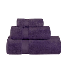 Zero-Twist Smart-Dry Combed Cotton 3 Piece Towel Set