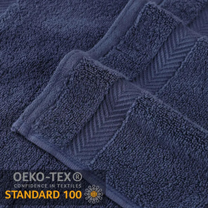 Zero-Twist Smart-Dry Combed Cotton 3 Piece Towel Set