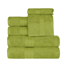 Atlas Cotton Plush Absorbent Heavyweight 6 Piece Towel Set