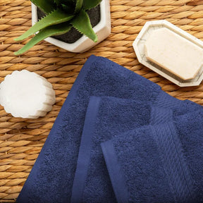 Egyptian Cotton Pile Heavyweight 3 Piece Towel Set