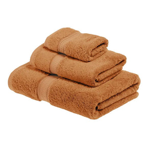 Egyptian Cotton Pile Heavyweight 3 Piece Towel Set