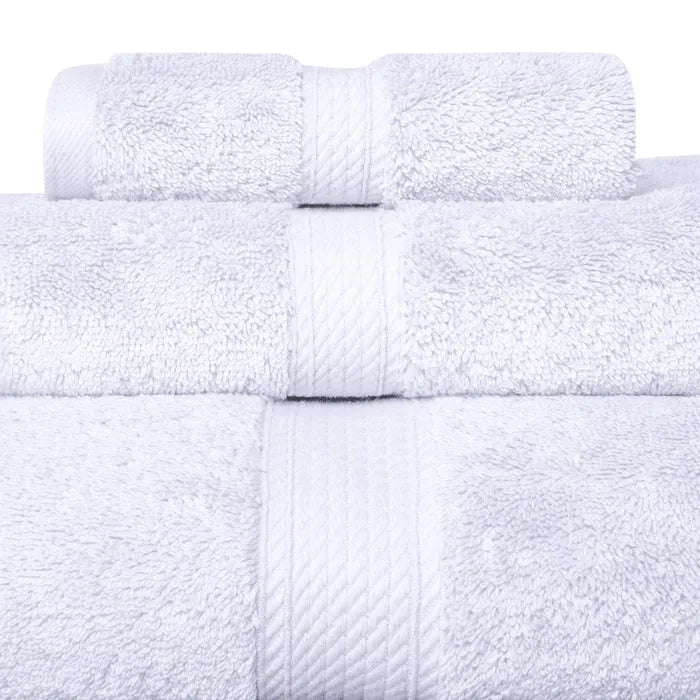 Egyptian Cotton Pile Heavyweight 3 Piece Towel Set