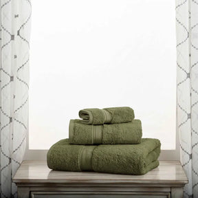 Egyptian Cotton Pile Heavyweight 3 Piece Towel Set