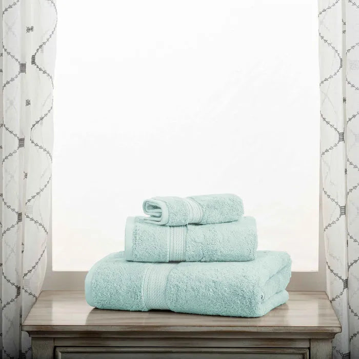 Egyptian Cotton Pile Heavyweight 3 Piece Towel Set