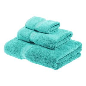 Egyptian Cotton Pile Heavyweight 3 Piece Towel Set