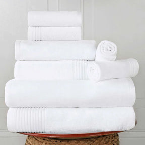 Cotton Marble and Solid Quick Dry 8 Piece Assorted Bathroom Towel Set