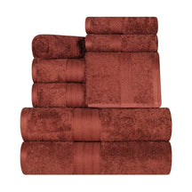 Atlas Cotton Plush Absorbent Heavyweight 8 Piece Towel Set