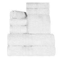 Atlas Cotton Plush Absorbent Heavyweight 8 Piece Towel Set