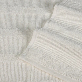 Roma Cotton Ribbed Textured Soft Absorbent 6 Piece Assorted Towel Set