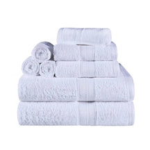 Ultra-Soft Rayon from Bamboo Cotton Blend 8 Piece Towel Set