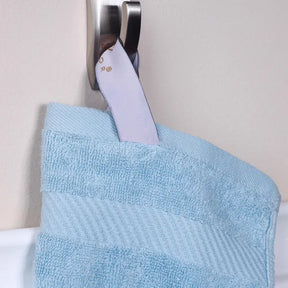 Egyptian Cotton Dobby Border Medium Weight 6 Piece Hand Towel Set