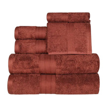 Atlas Cotton Plush Absorbent Heavyweight 6 Piece Towel Set