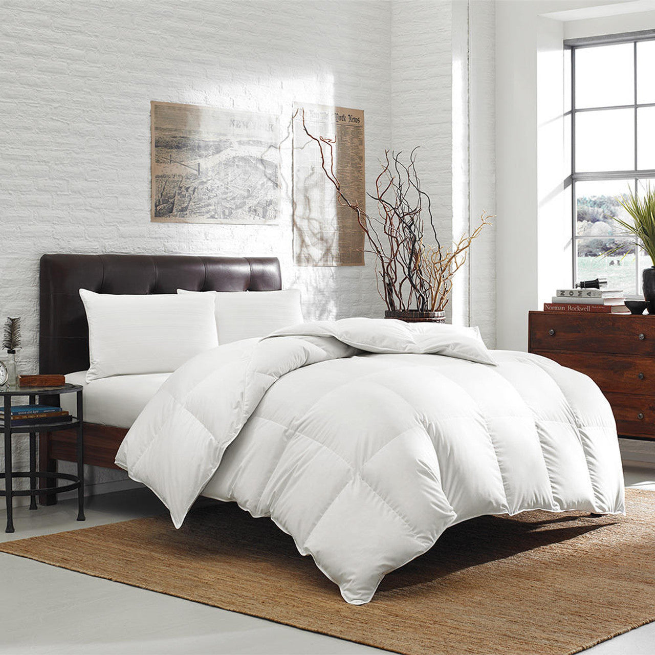 Eddie Bauer® 600 Fill Power Premium Down Comforter - Year-Round Warmth