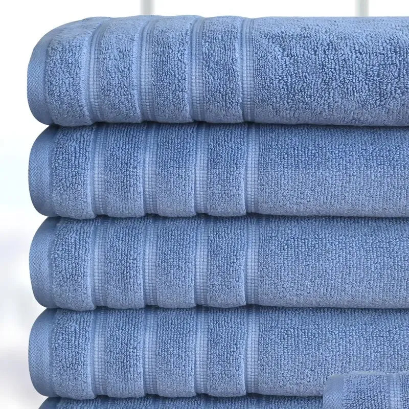 24-Piece Egyptian Cotton Towel Set