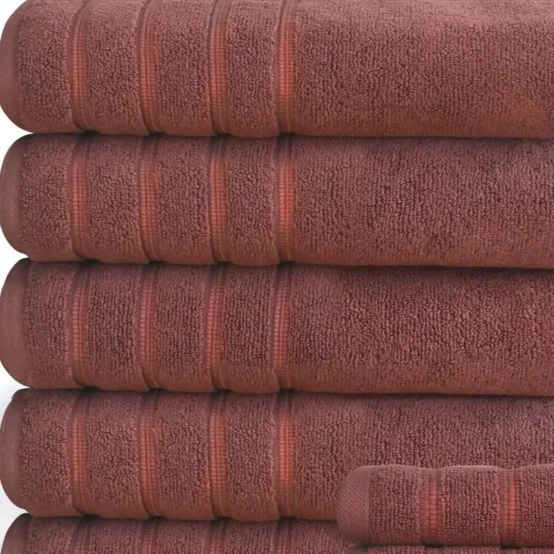 24-Piece Egyptian Cotton Towel Set