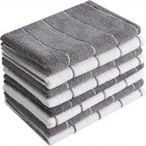 Ultra-Absorbent Microfiber Kitchen Towels - 2/4/8pcs Quick-Dry