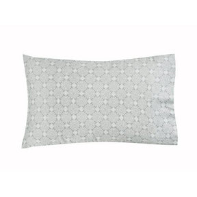 Ultra Soft Microfiber Pillowcase Set - Grey Medallion - beddingbag.com