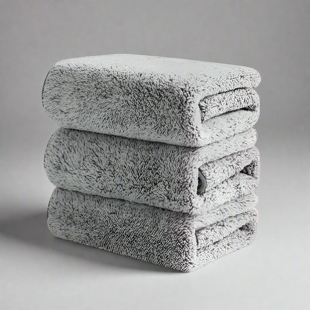 Bamboo Charcoal Towel Fine Fiber Dish Cloth - beddingbag.com