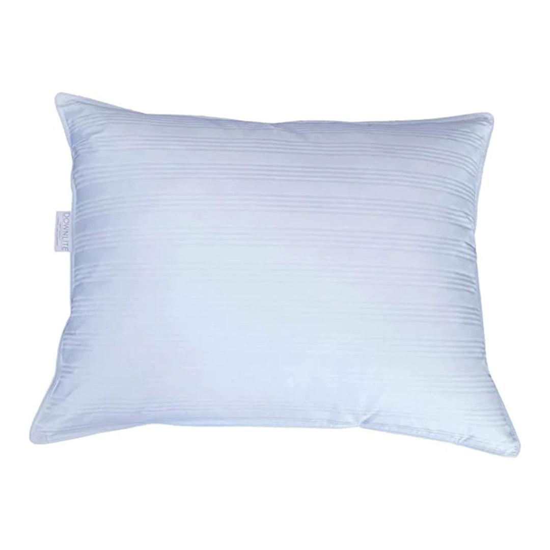 Downlite Down Extra Thin, Flat & Soft Pillow for Stomach Sleepers (Hypoallergenic) (King)
