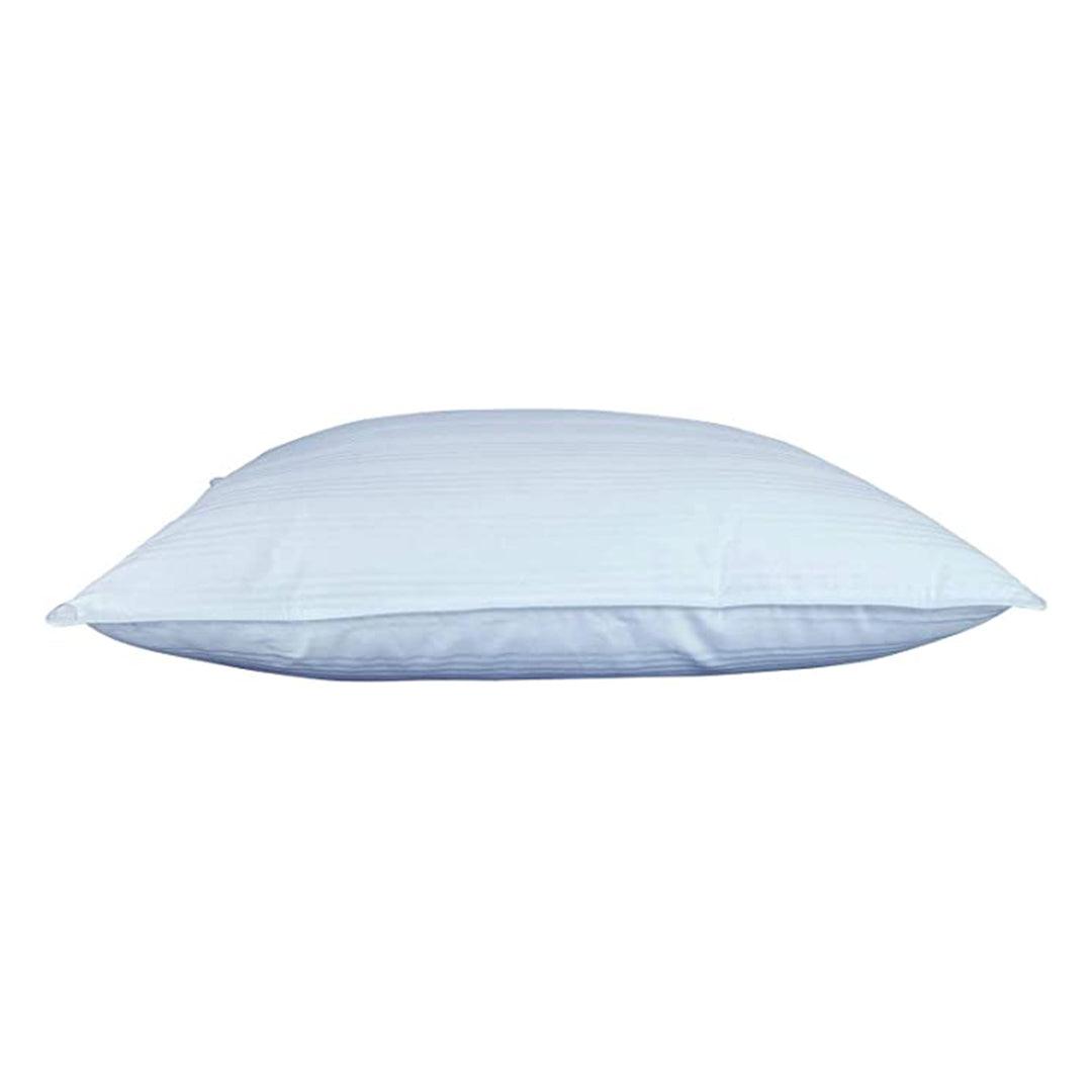 Down Extra Thin, Flat & Soft Pillow for Stomach Sleepers (Hypoallergenic) - beddingbag.com