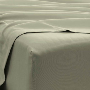 Twin XL Sage 4 PCS Soft Wrinkle Resistant Microfiber Polyester Sheet Set - beddingbag.com