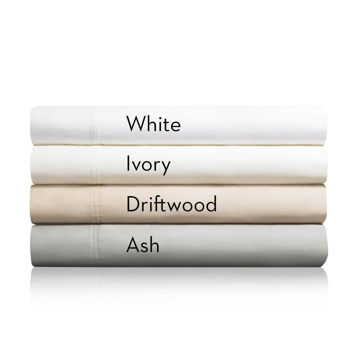 Woven 600TC Cotton Blend Sheet Set - IVORY - beddingbag.com