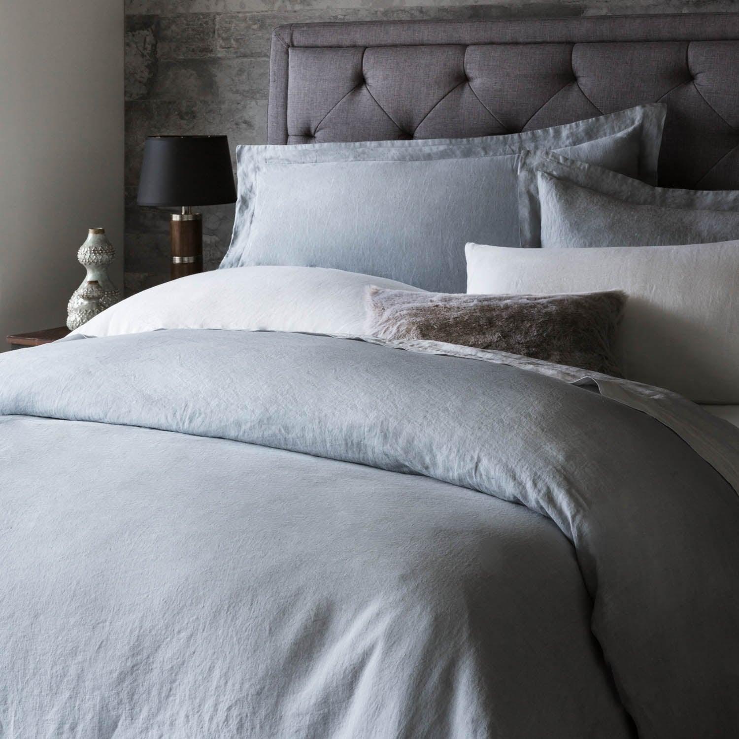 Woven French Linen Duvet Cover - beddingbag.com