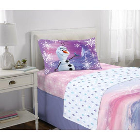 Disney Frozen Kids Comforter and Sham 2-Piece Set Twin/Full Reversible - beddingbag.com