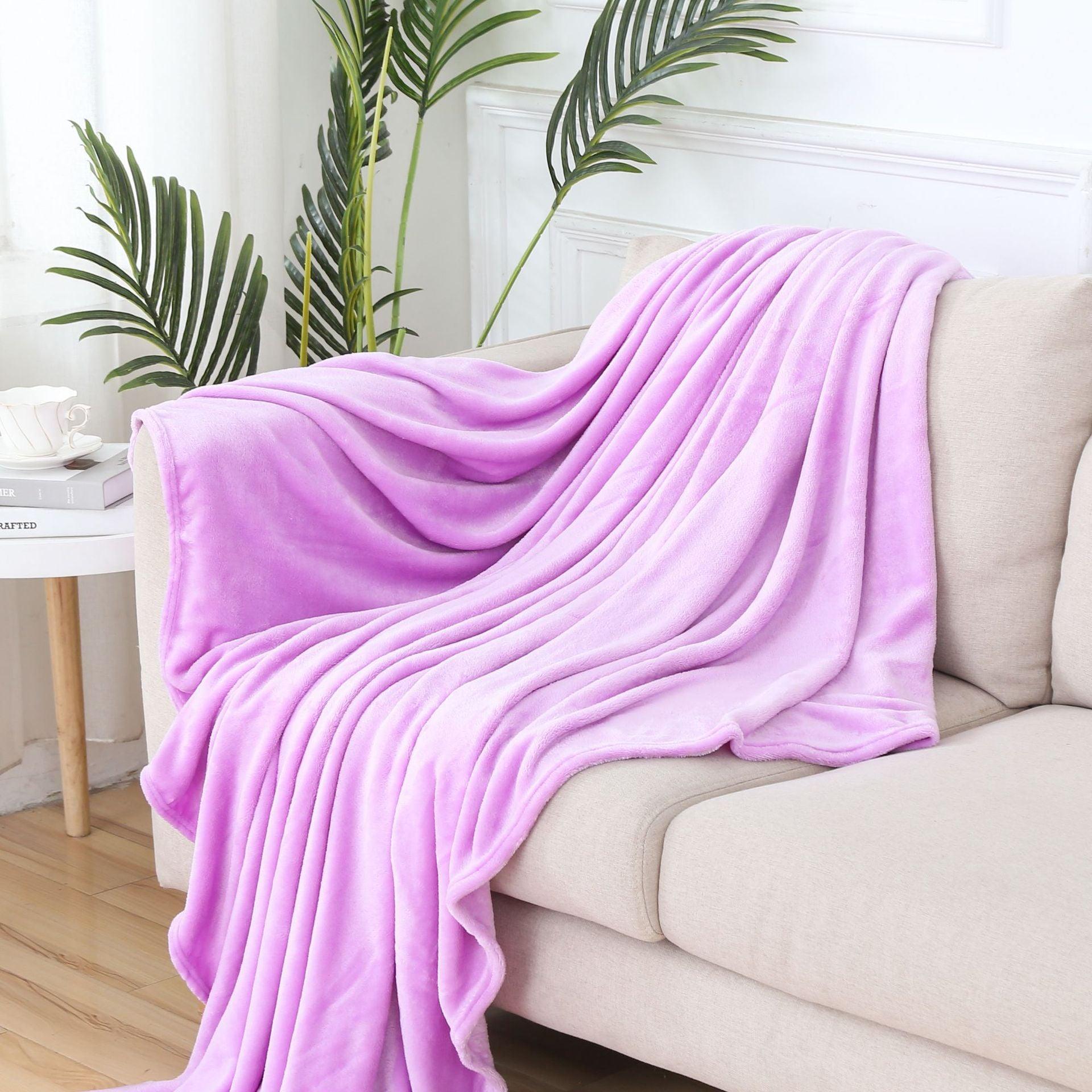 Soft discount purple blanket