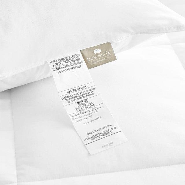 EnviroLoft® Down Alternative Medium Hotel Pillow for Back & Side Sleepers (Hypoallergenic) - beddingbag.com