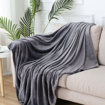 Fleece Throw Soft Fluffy Velvet Blanket - beddingbag.com