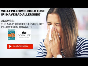 EnviroLoft® Down Alternative Medium Hotel Pillow for Back & Side Sleepers (Hypoallergenic)