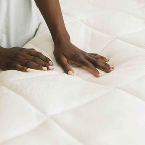 Extra Plush Rest-Fill Down Alternative Bamboo Blend Mattress Pad with Quiet Bottom (Hypoallergenic) - beddingbag.com