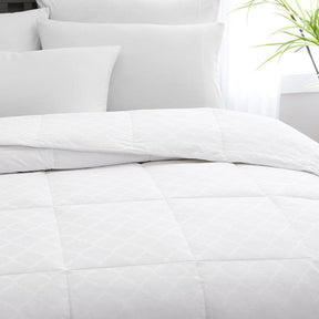 All Season Comfort Down Alternative Oversized Comforter with Duvet Tabs (Hypoallergenic) - beddingbag.com