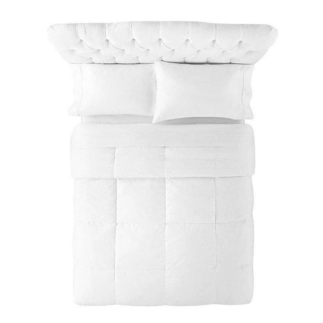 All Season ThermoLoft Down Alternative Oversized Comforter (Hypoallergenic) - beddingbag.com